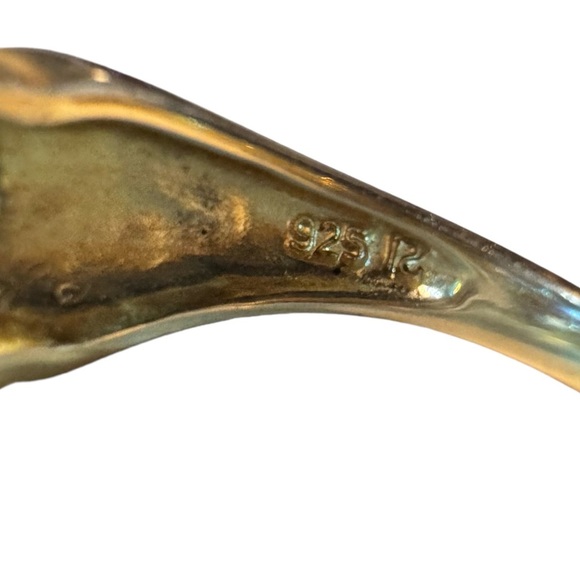 Ross Simons Blue Apatite 18kt Gold/Sterling Ring (7) - Picture 10 of 10